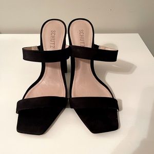Schutz Maribel Suede Sandal